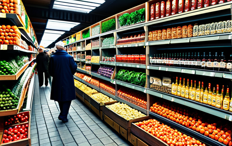 Prompt 1: Vibrant Polish Market Experience**
